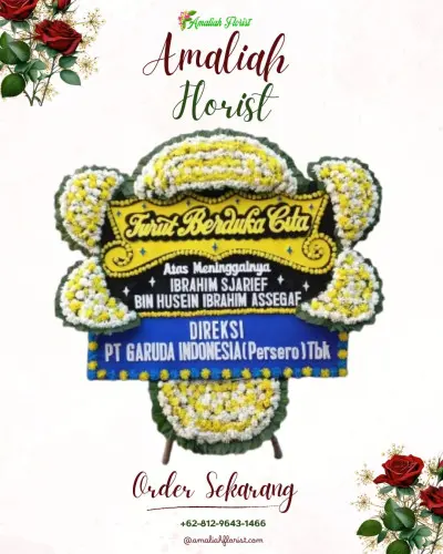 Papan Bunga Duka di Fodo
